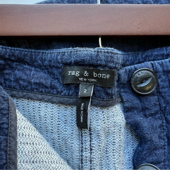 Rag & Bone Esmond Quilted Skirt Size 2 - Picture 6 of 7